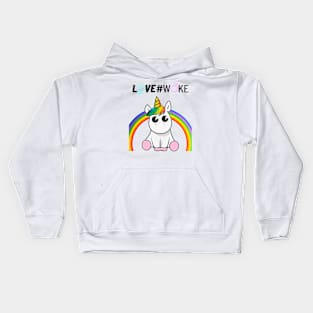 WOKE UNICORN Kids Hoodie